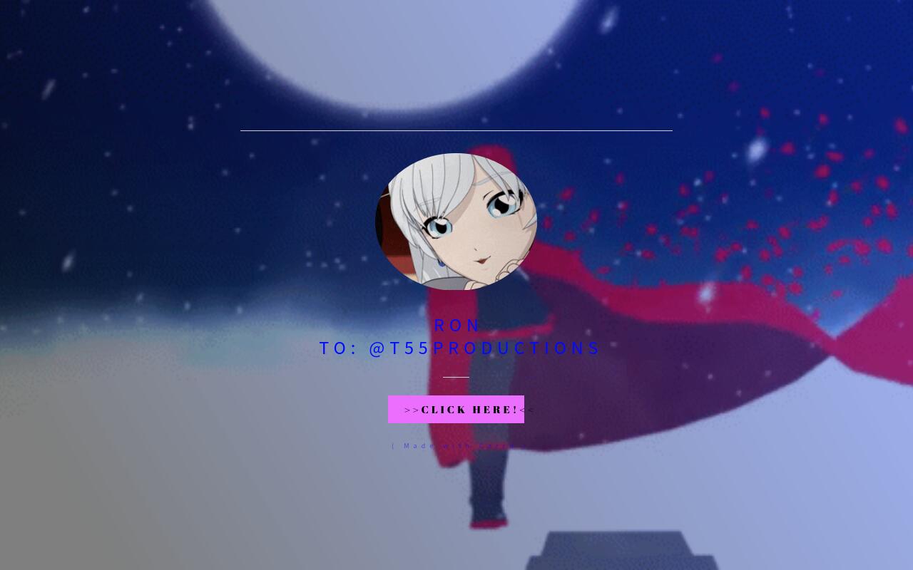 Carrd profile picture for @ronny